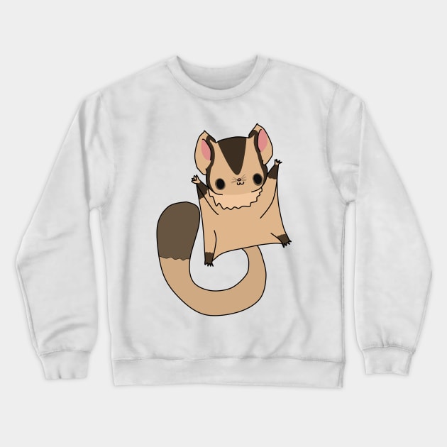 Chibi Sugar Glider Crewneck Sweatshirt by RyanDoodles